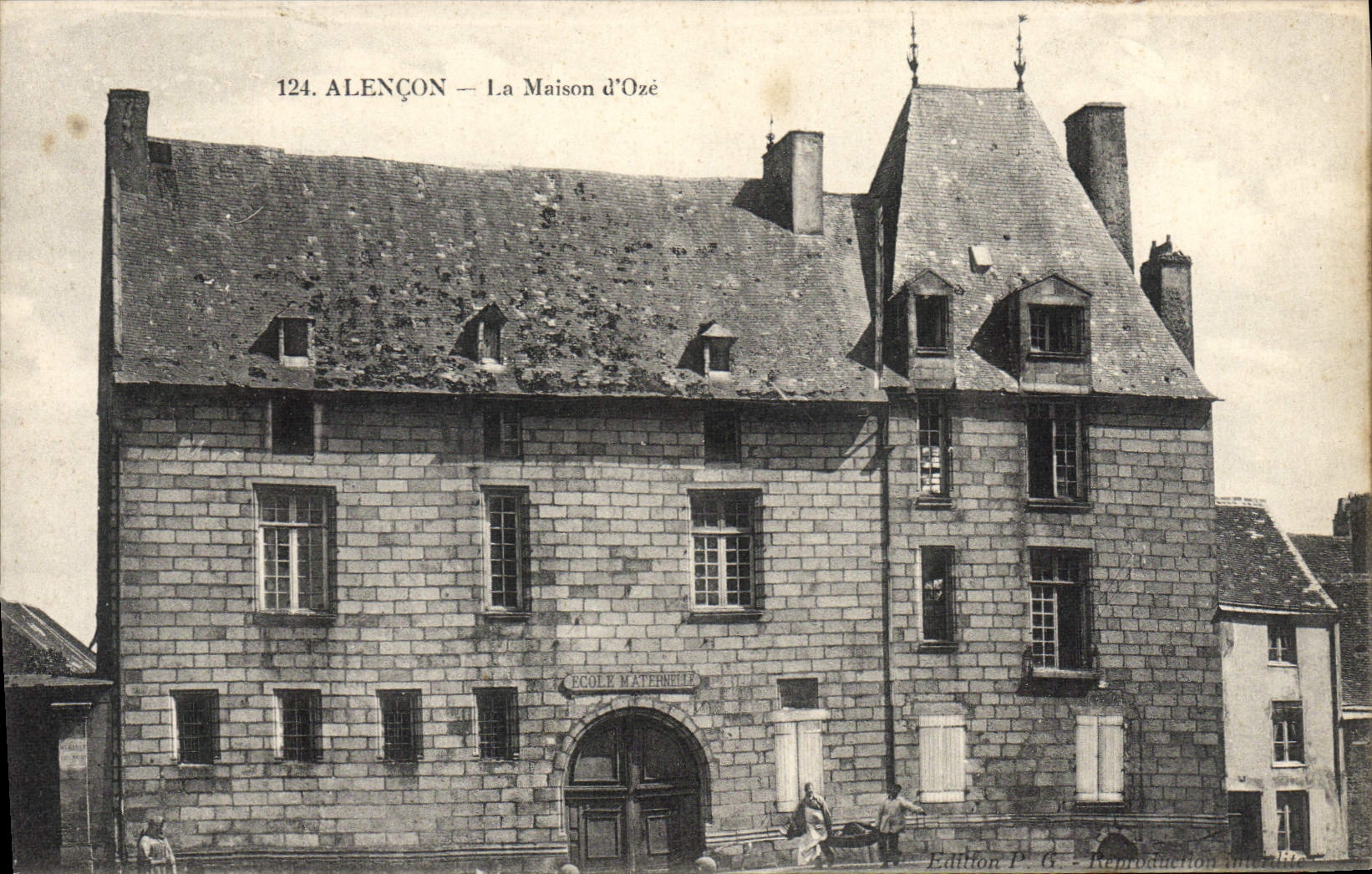 CPA Alencon La Maison D'Oze