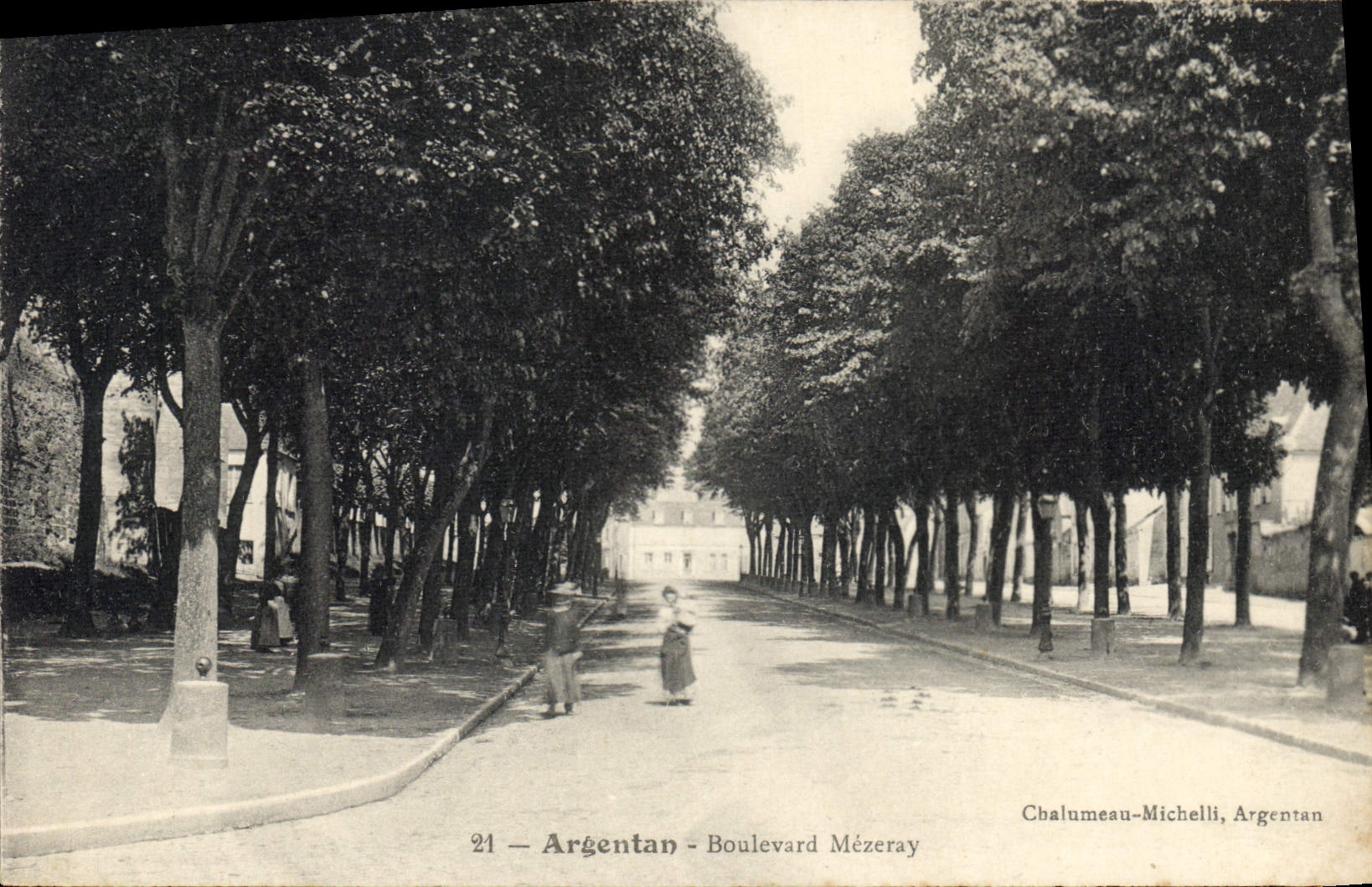 CPA Argentan Boulevard Mezeray