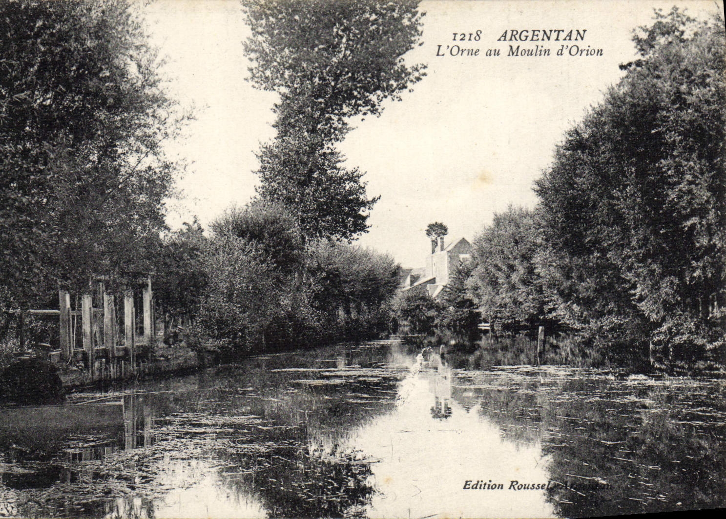 CPA Argentan L'Orne Au Moulin d'Orion