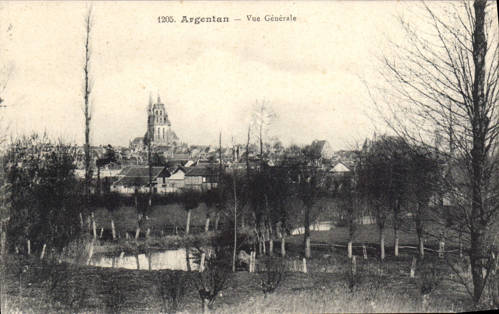 CPA Argentan Vue Generale