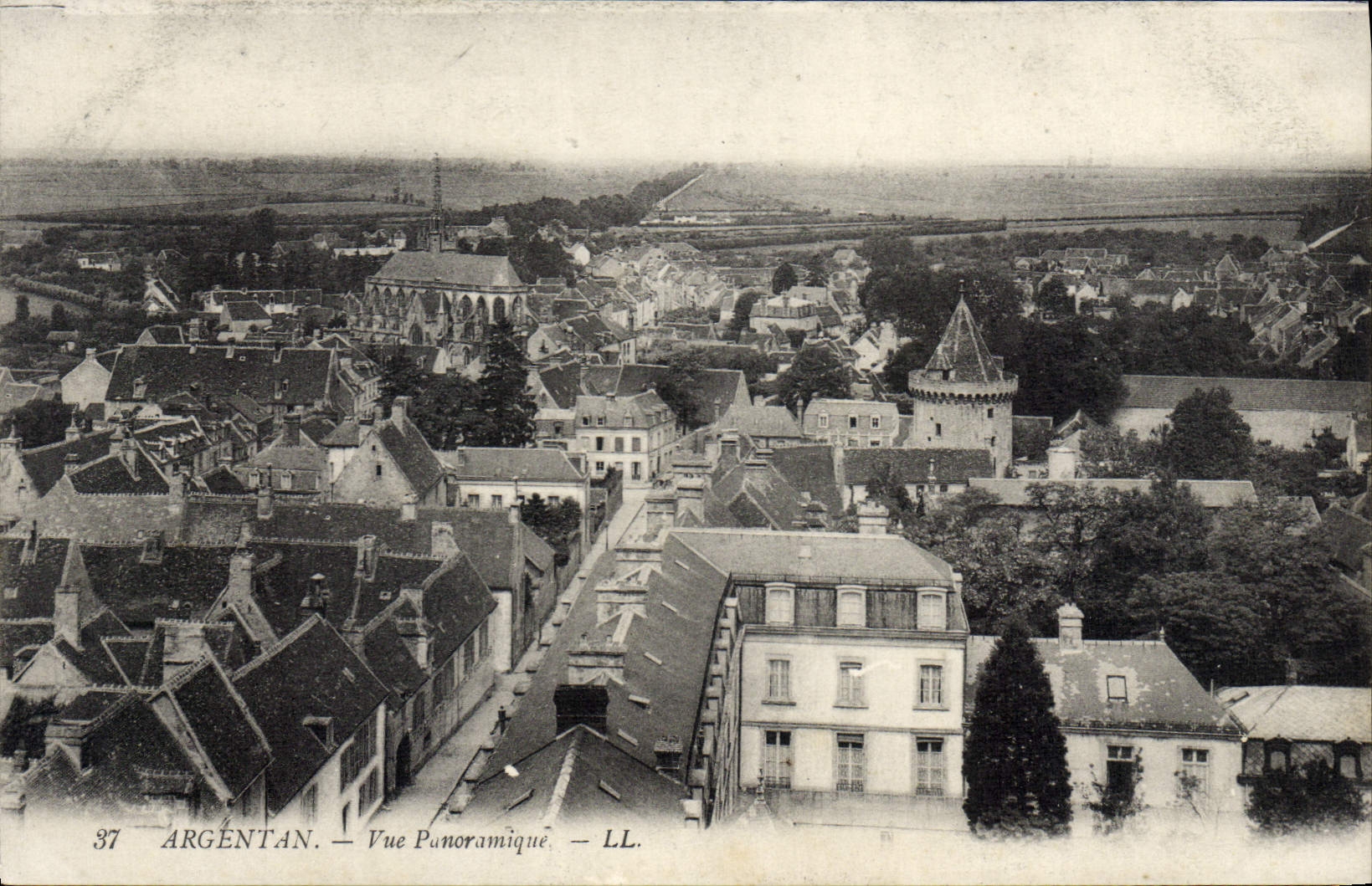CPA Argentan Vue Panoramique
