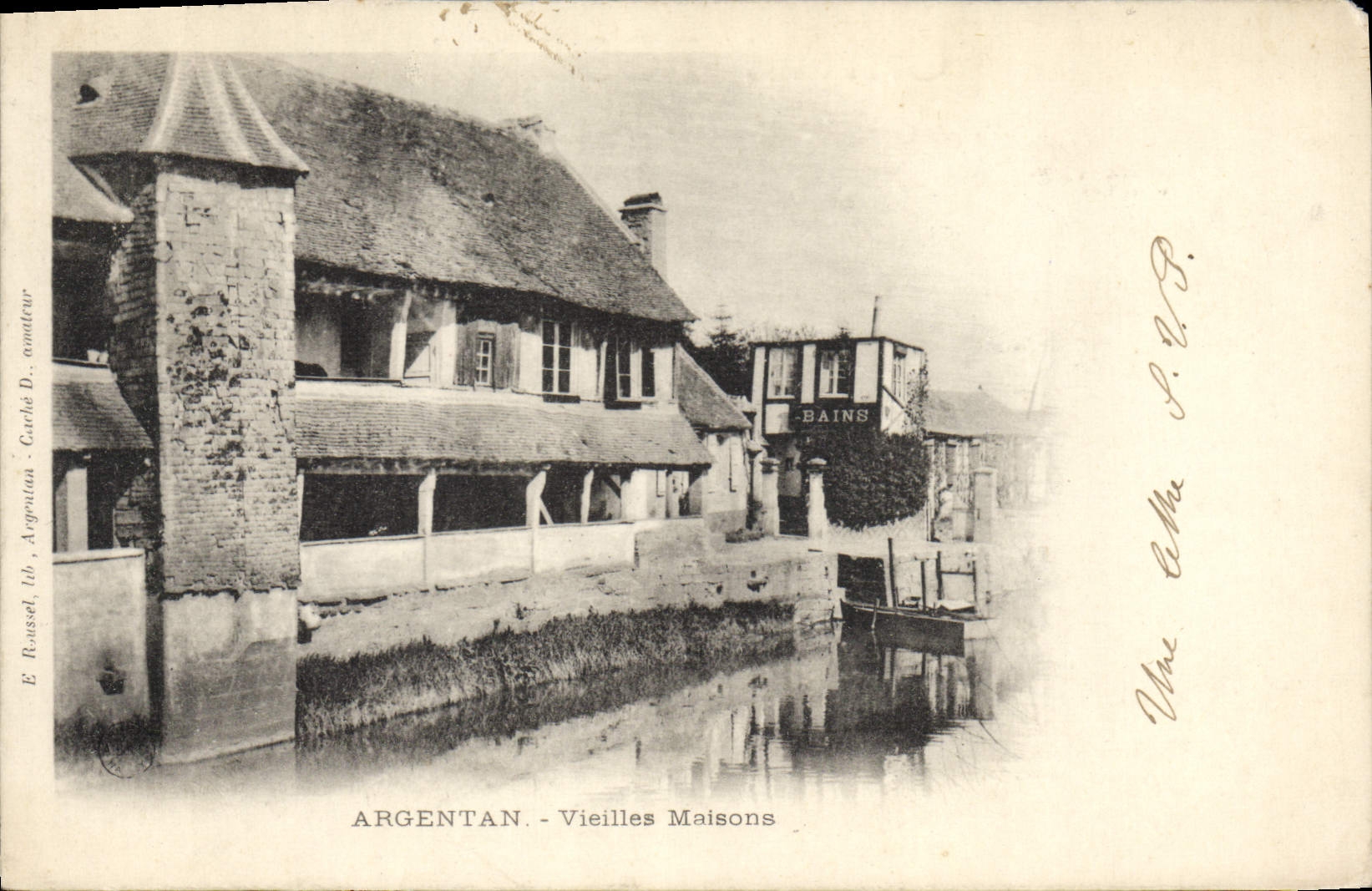 CPA Argentan Vieilles Maisons