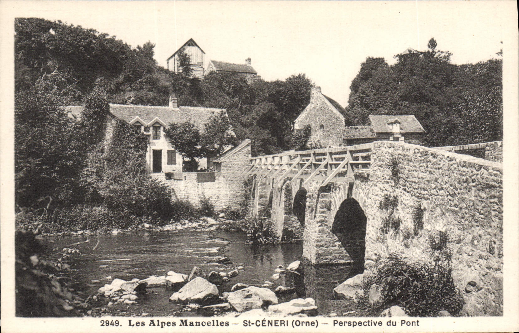 CPA Les Alpes Mancelles St Ceneri