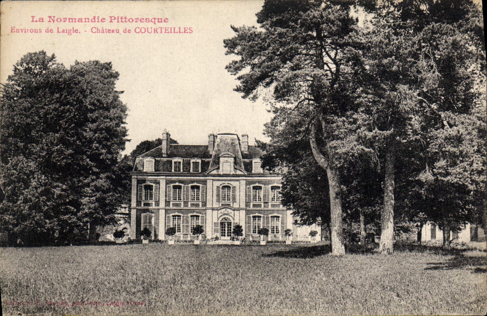 CPA Chateau De Courteilles