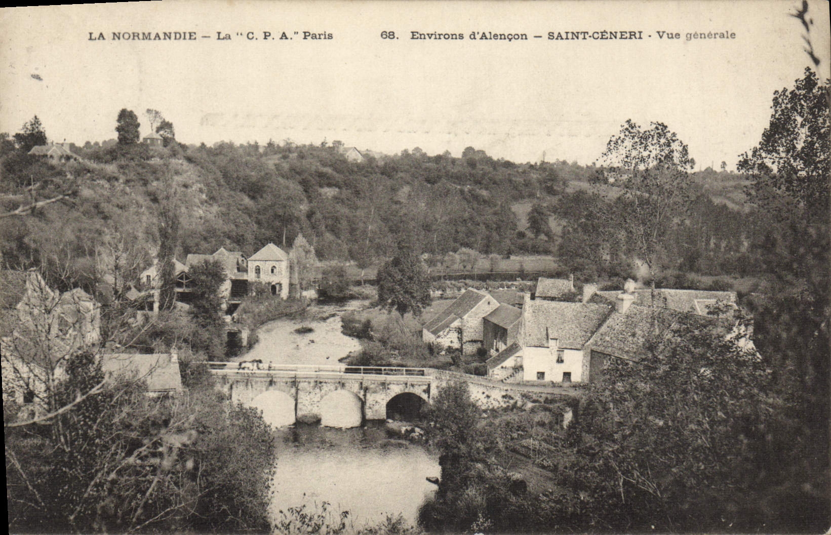 CPA Saint Ceneri Vue Generale