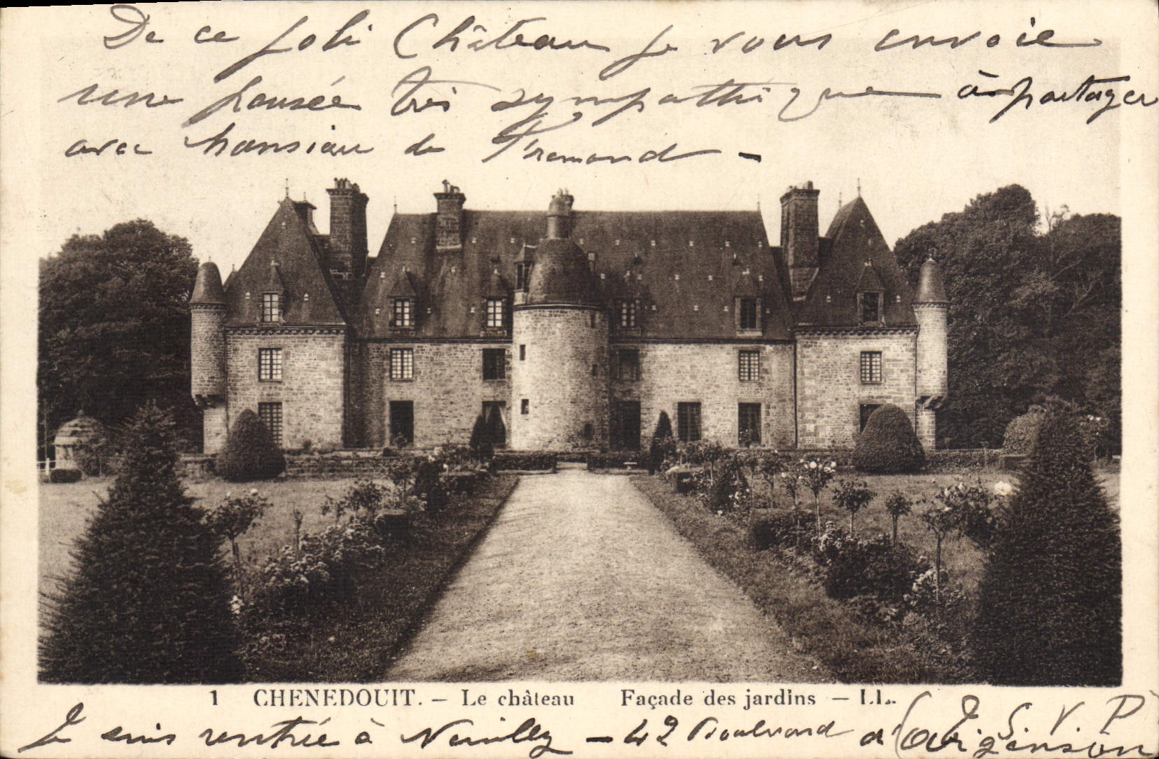 CPA Chenedouit Le Château