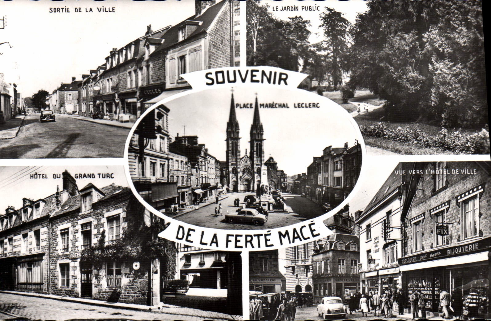 CPA Souvenir De La Ferte Macé