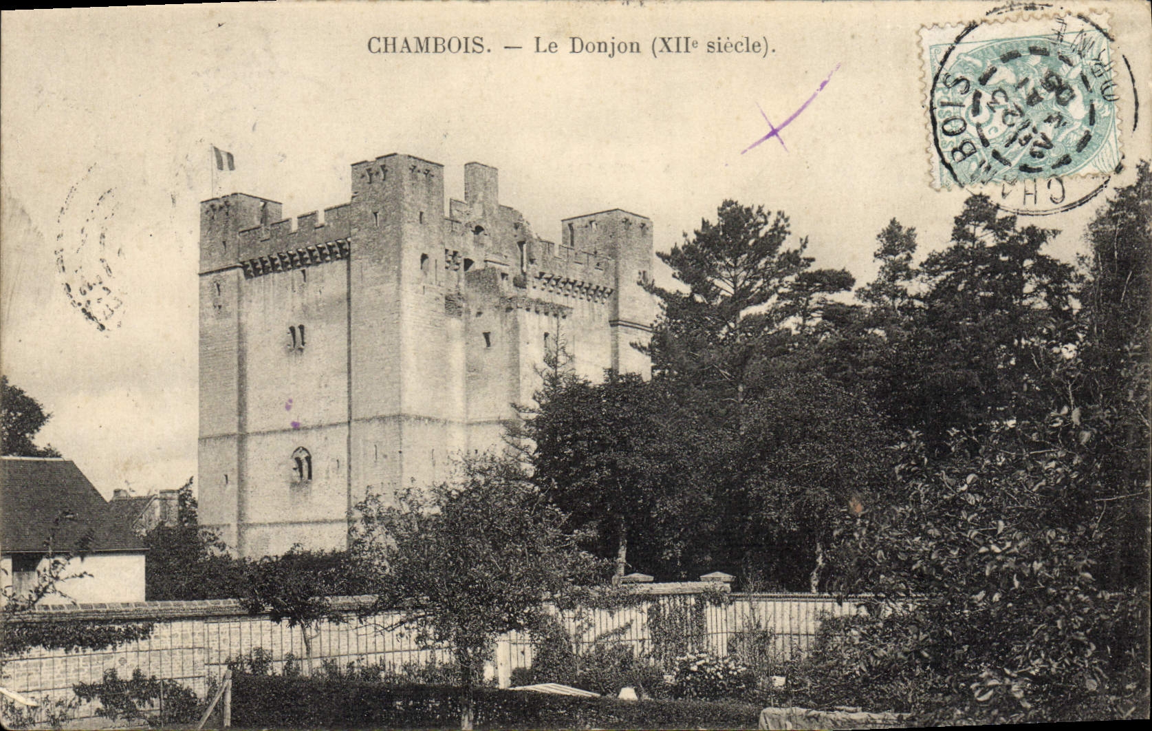 CPA Chambois Le Donjon