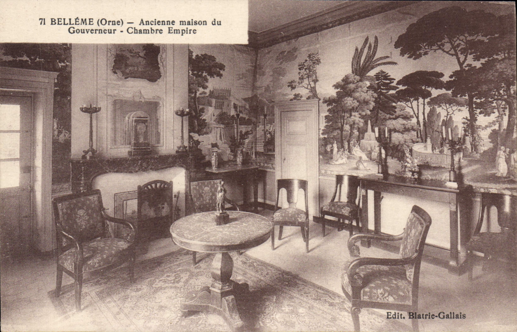 CPA Belleme Ancienne Maison Du Gouverneur