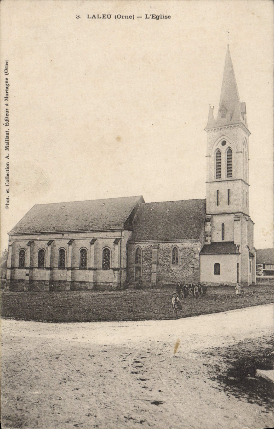 CPA Laleu L'Eglise
