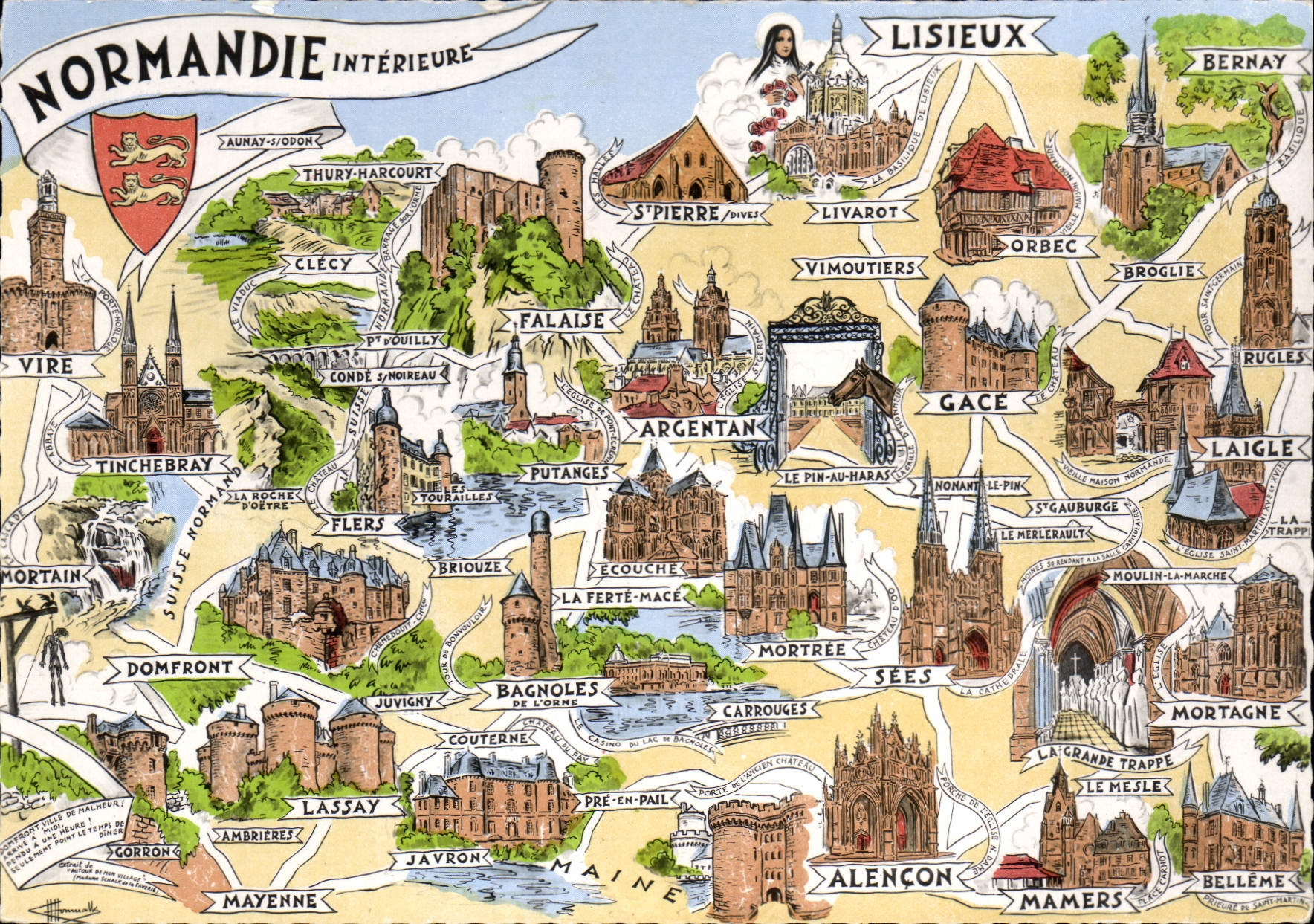 CPSM Normandie Interieure Lisieux