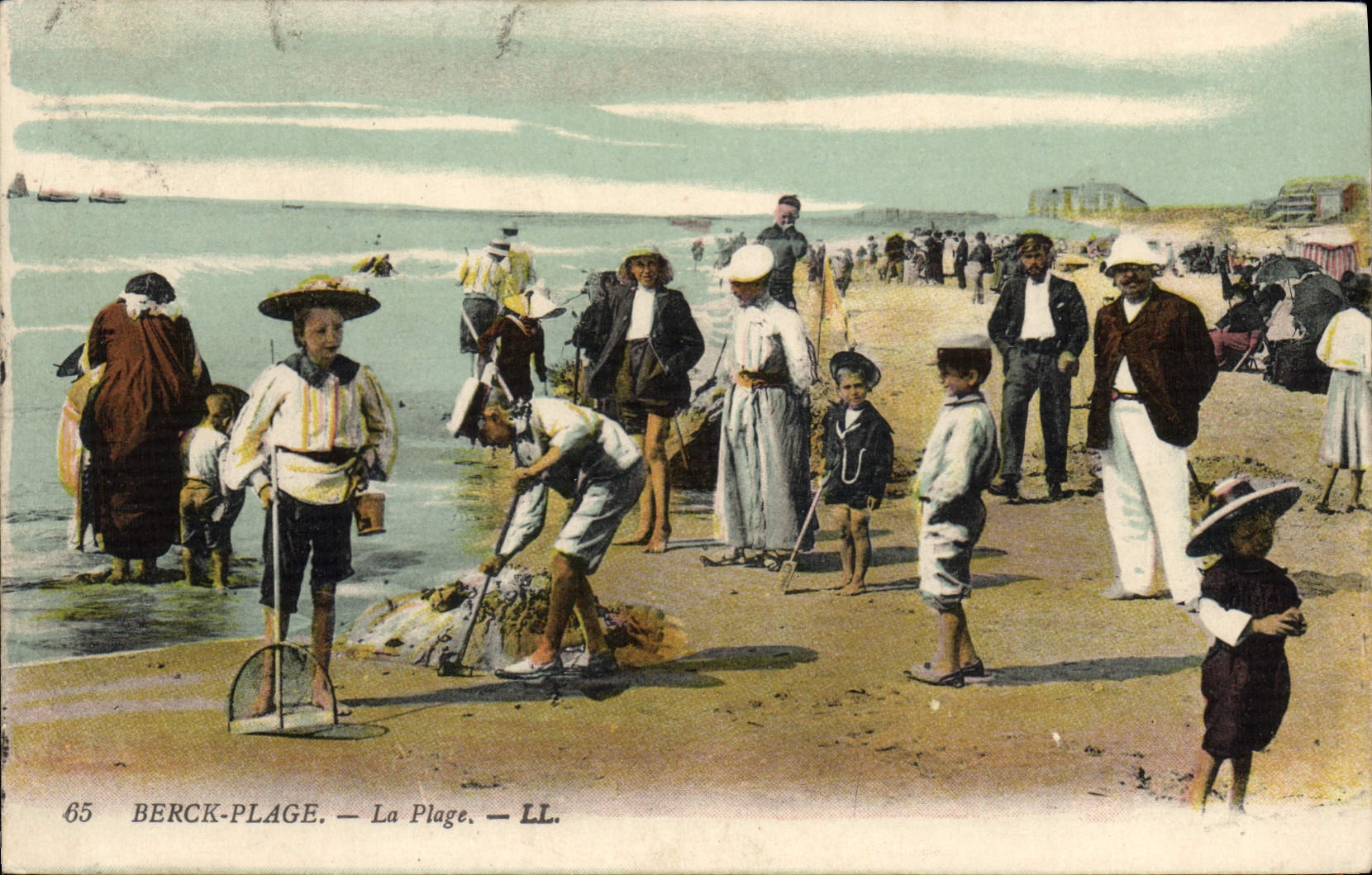 CPA Berck Plage La plage