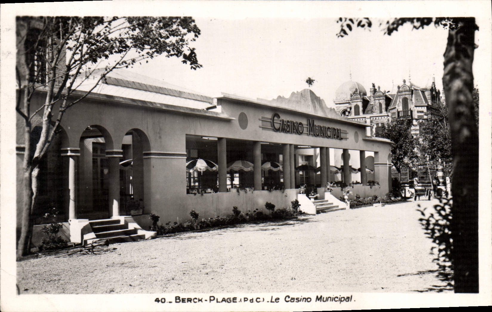 CPA Berck Plage Le Casino Municipal