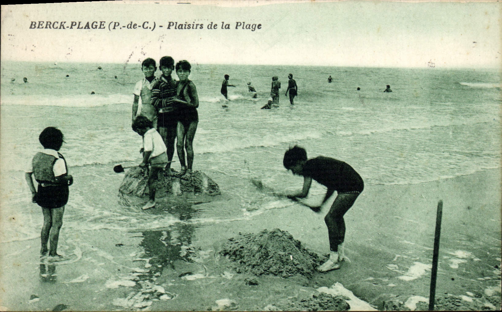 CPA Berck Plage Plaisirs De La plage