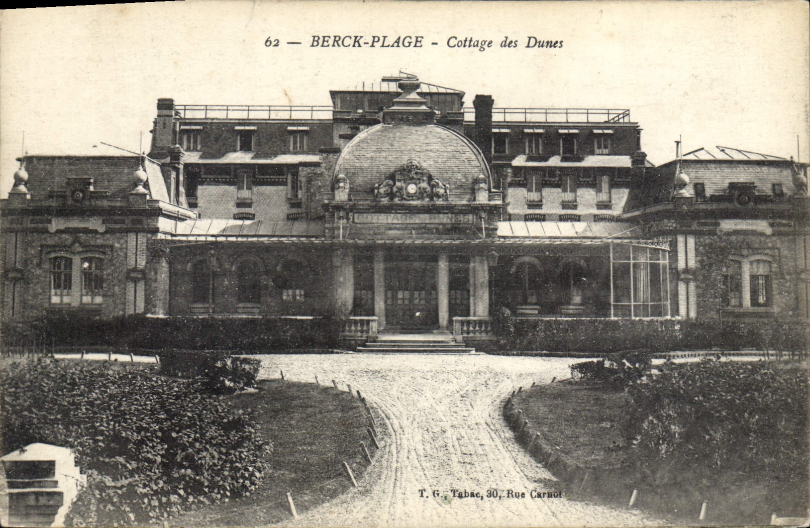 CPA Berck Plage Cottage Des Dunes