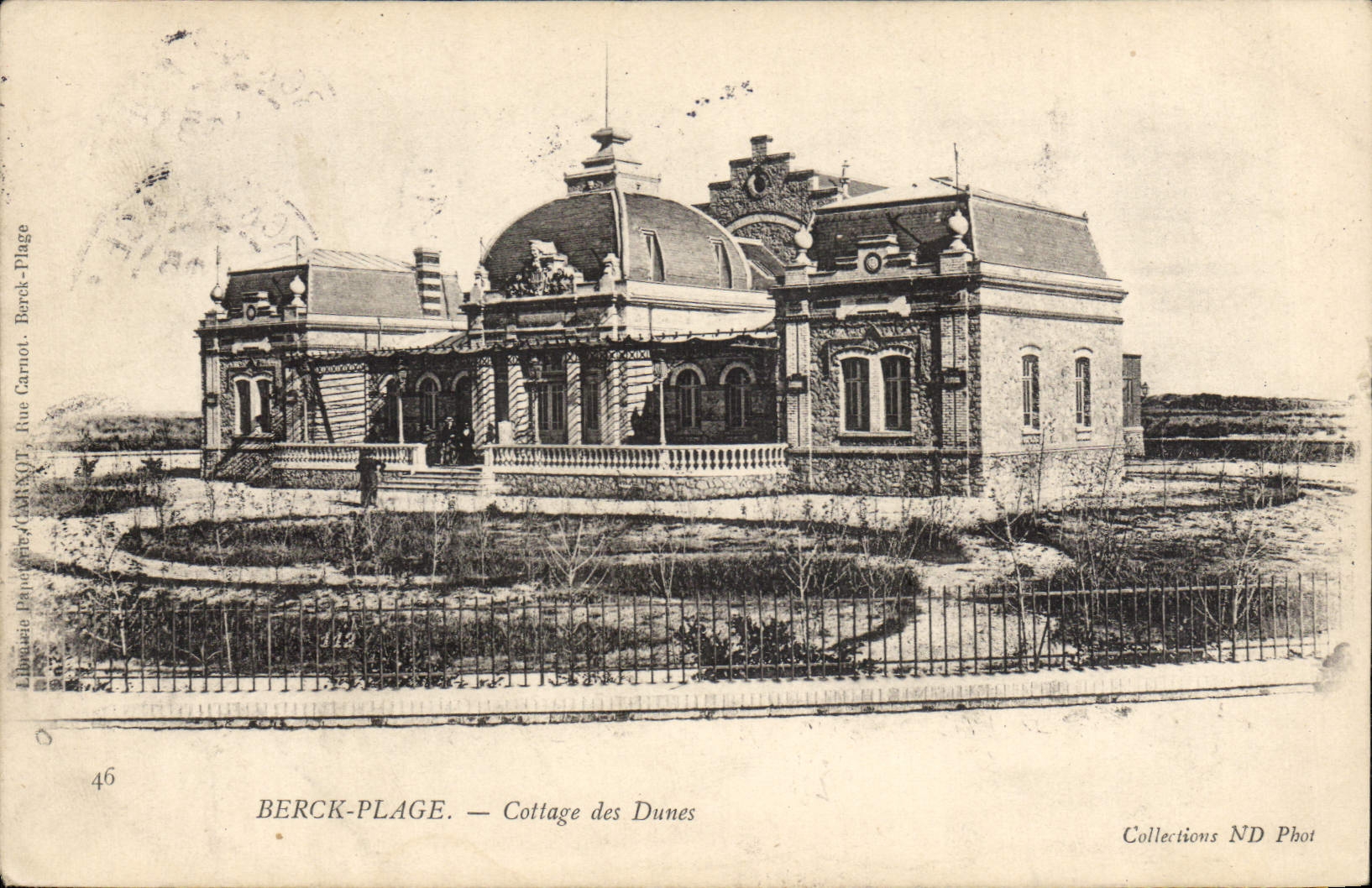CPA Berck Plage Cottage Des Dunes