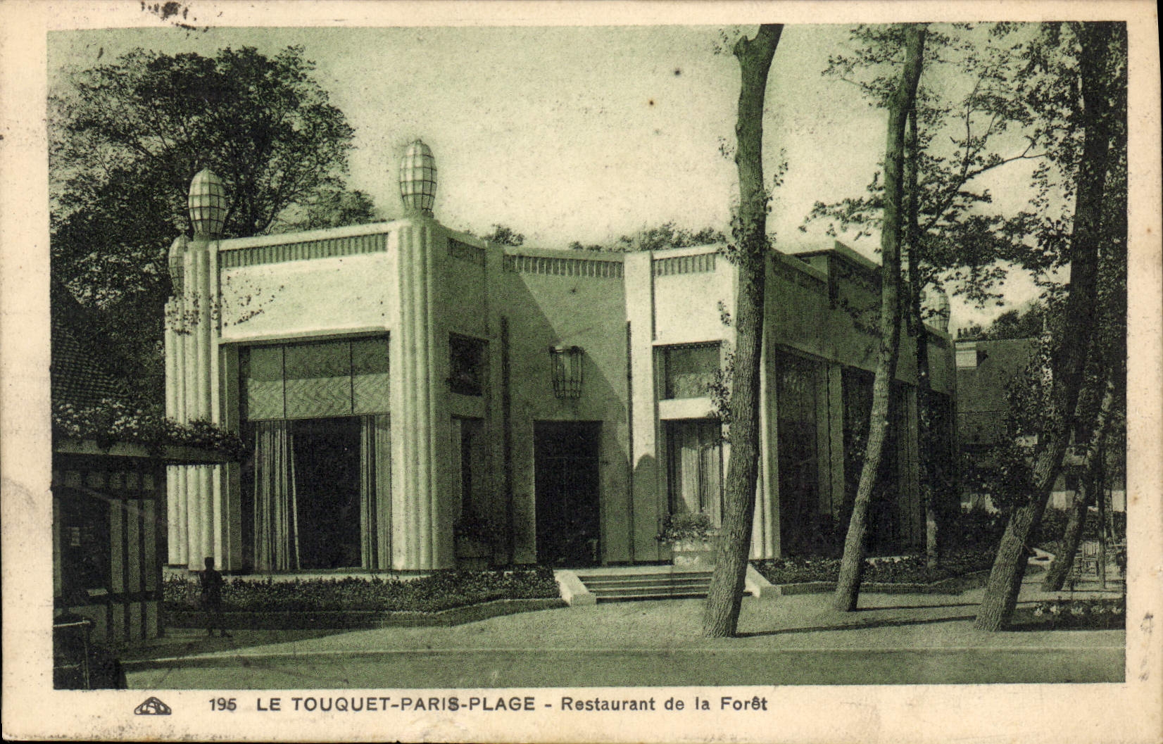 CPA Le Touquet Paris Plage restaurant de la forêt