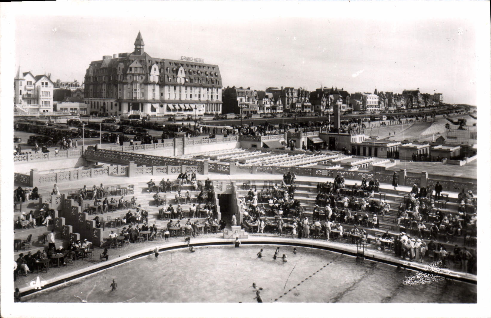 CPA Le Touquet Paris Plage Vue Prise Du Haut du plongeoir