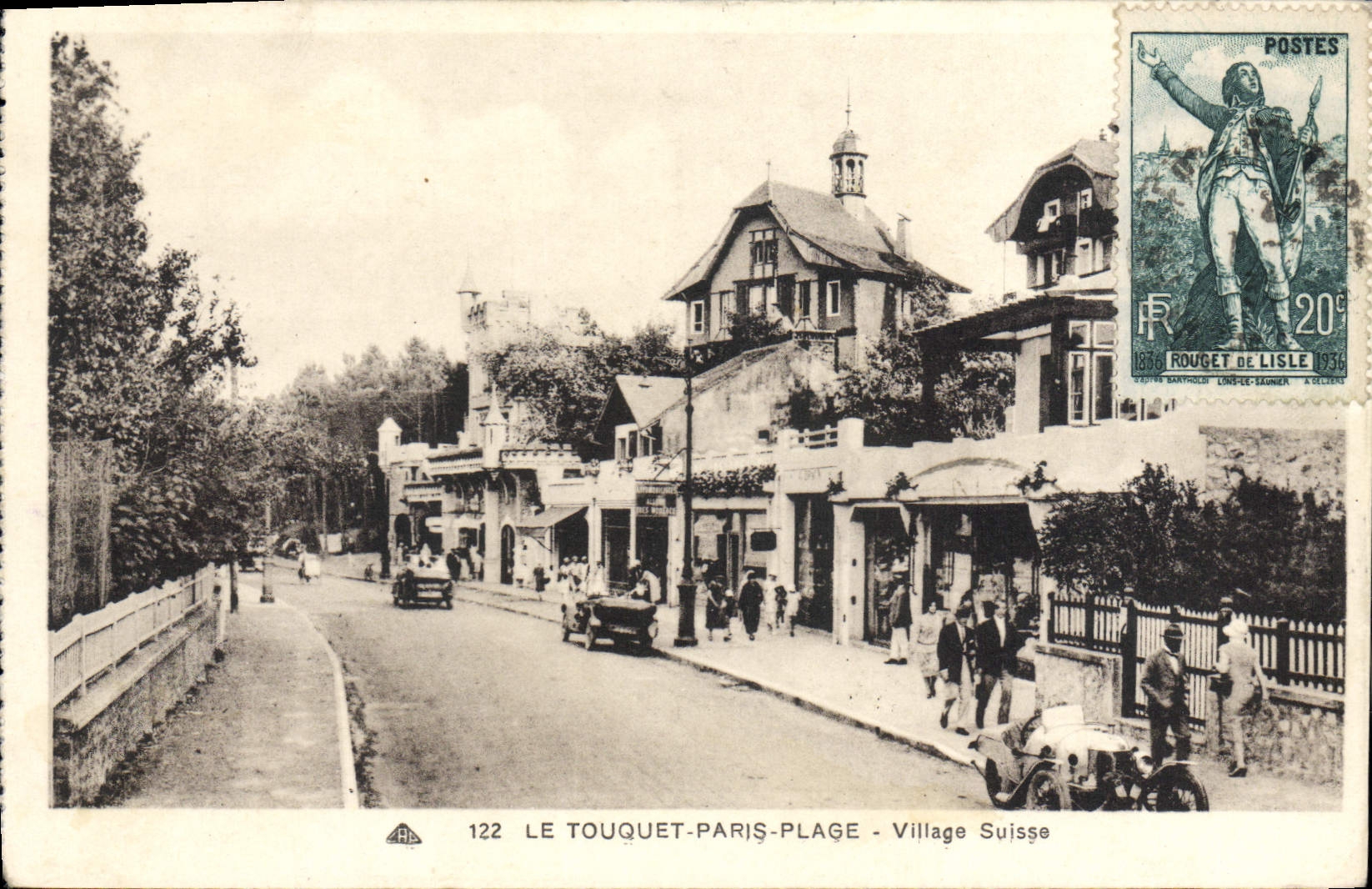 CPA Le Touquet Paris Plage Village Suisse