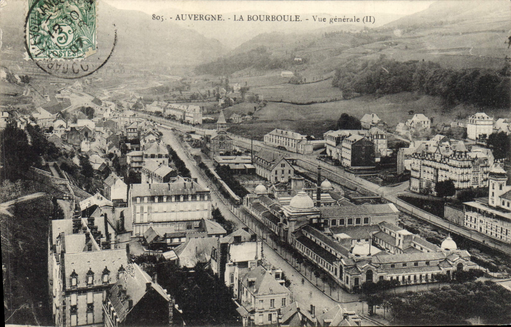 CPA Auvergne La Bourboule Vue Generale