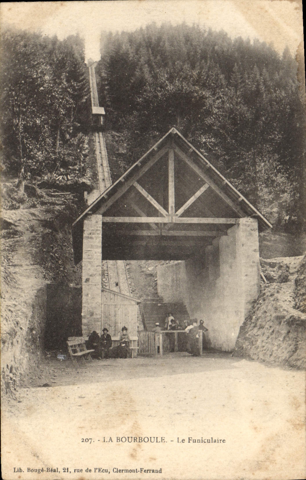 CPA La Bourboule Le Funiculaire