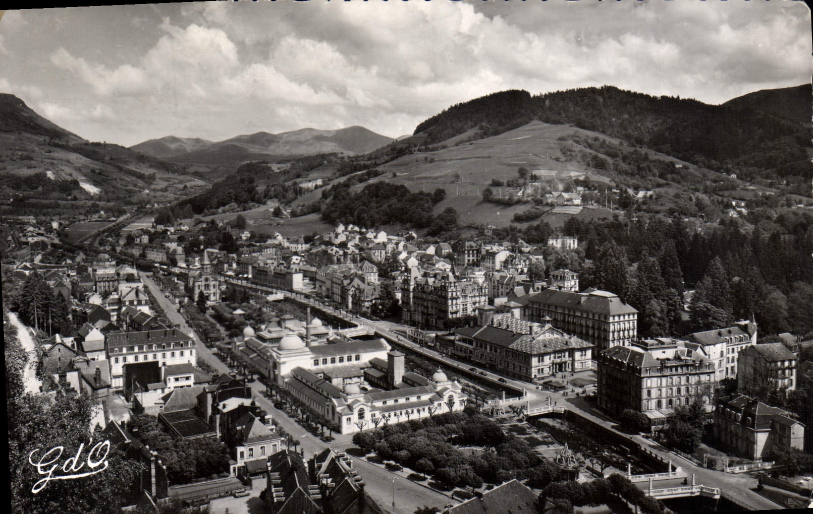 CPA La Bourboule Vue Generale Ouest