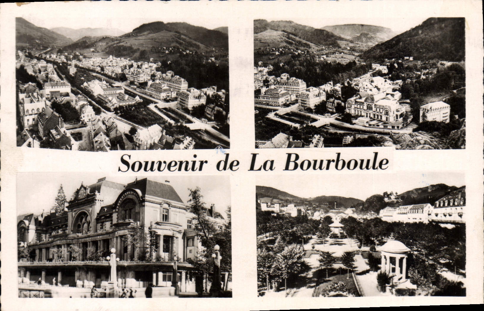 CPA La Bourboule souvenir