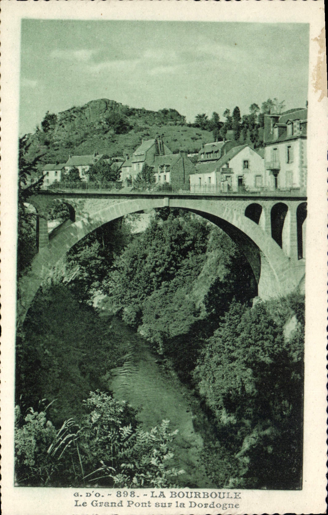 CPA La Bourboule Le Grand Pont Sur La Dordogne