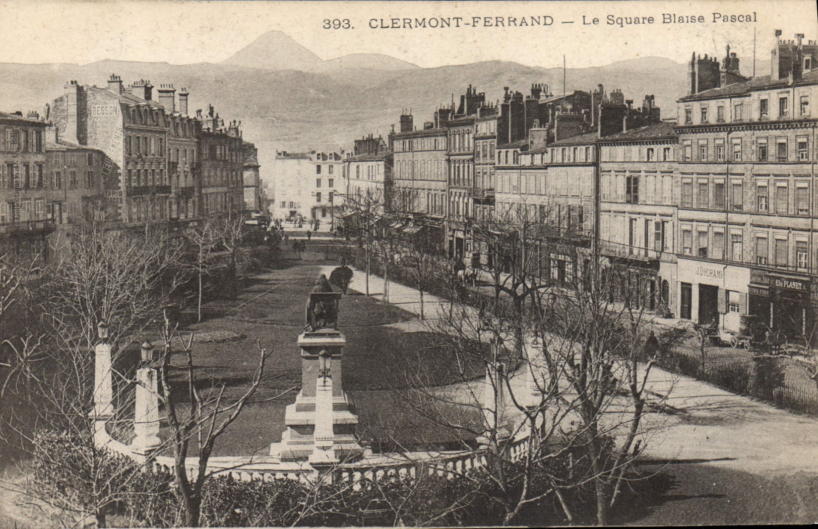 CPA Clermont Ferrand Le Square Blaise Pascal