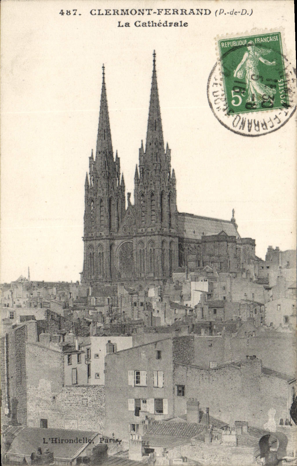 CPA Clermont Ferrand La Cathedrale