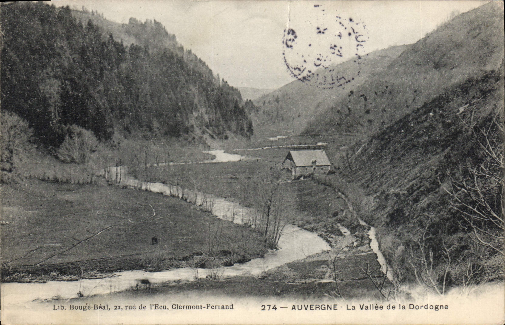 CPA Auvergne La Vallee De La Dordogne