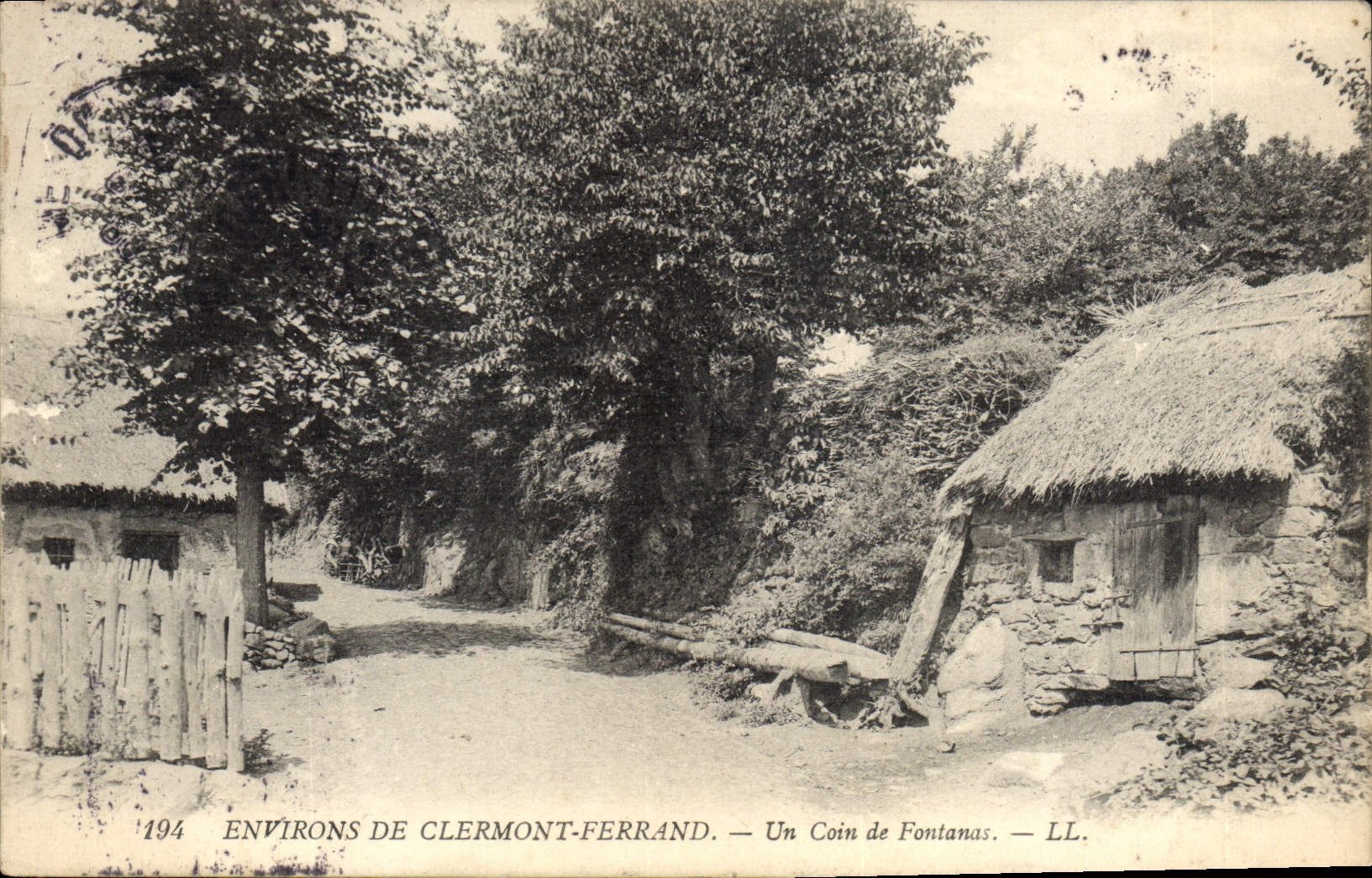 CPA Clermont Ferrand Un Coin De Fontanas