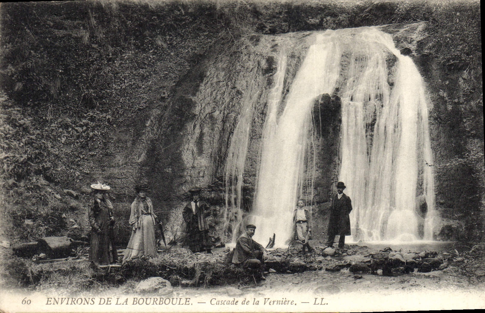 CPA La Bourboule Cascade De La Verniere
