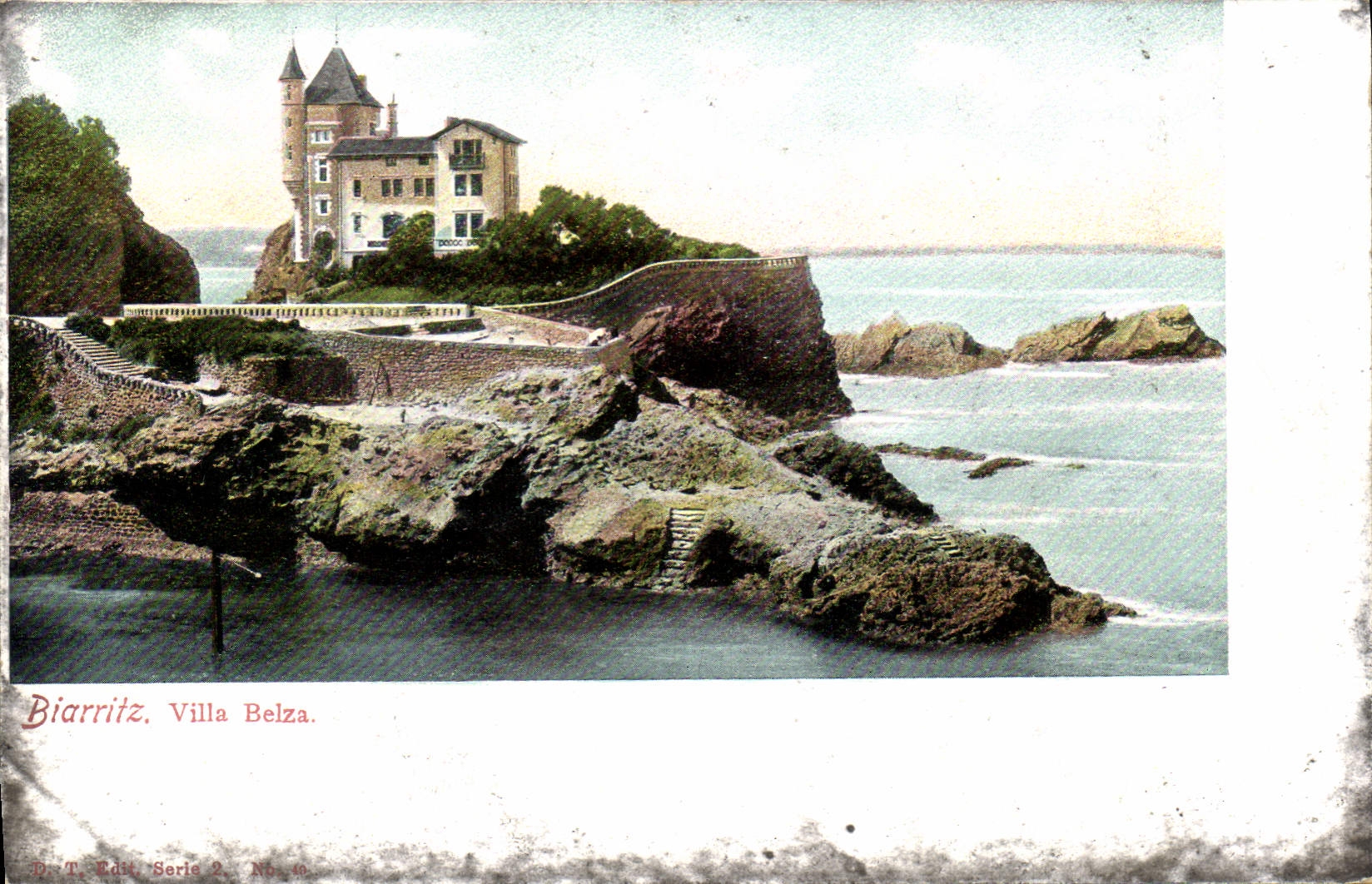 CPA Biarritz Villa Belza