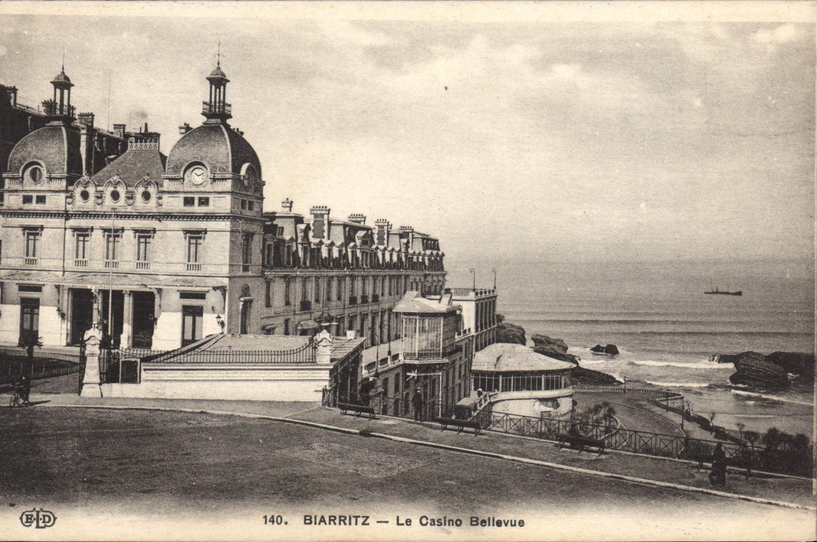 CPA Biarritz Le Casino Bellevue
