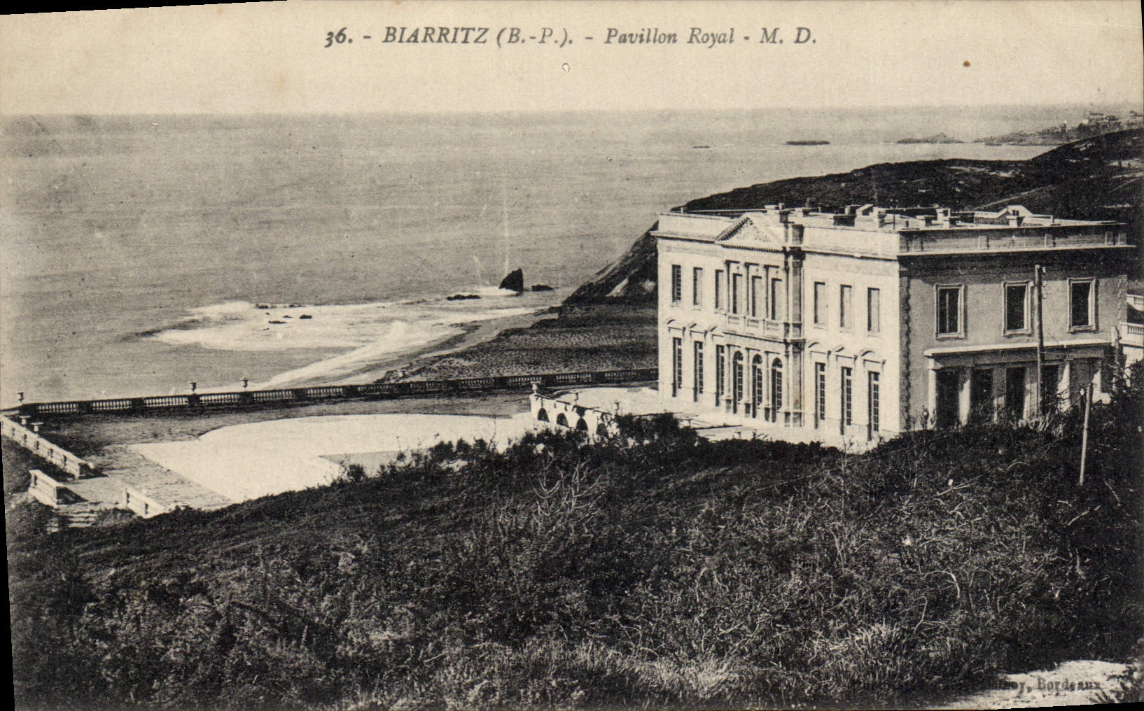 CPA Biarritz Pavillon Royal