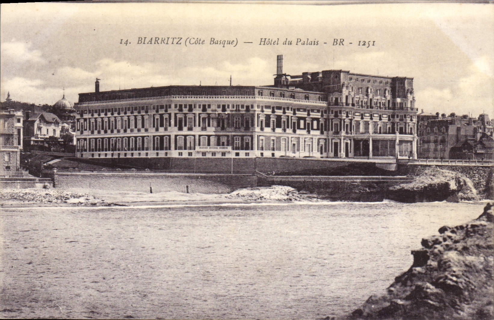 CPA Biarritz Hotel Du Palais
