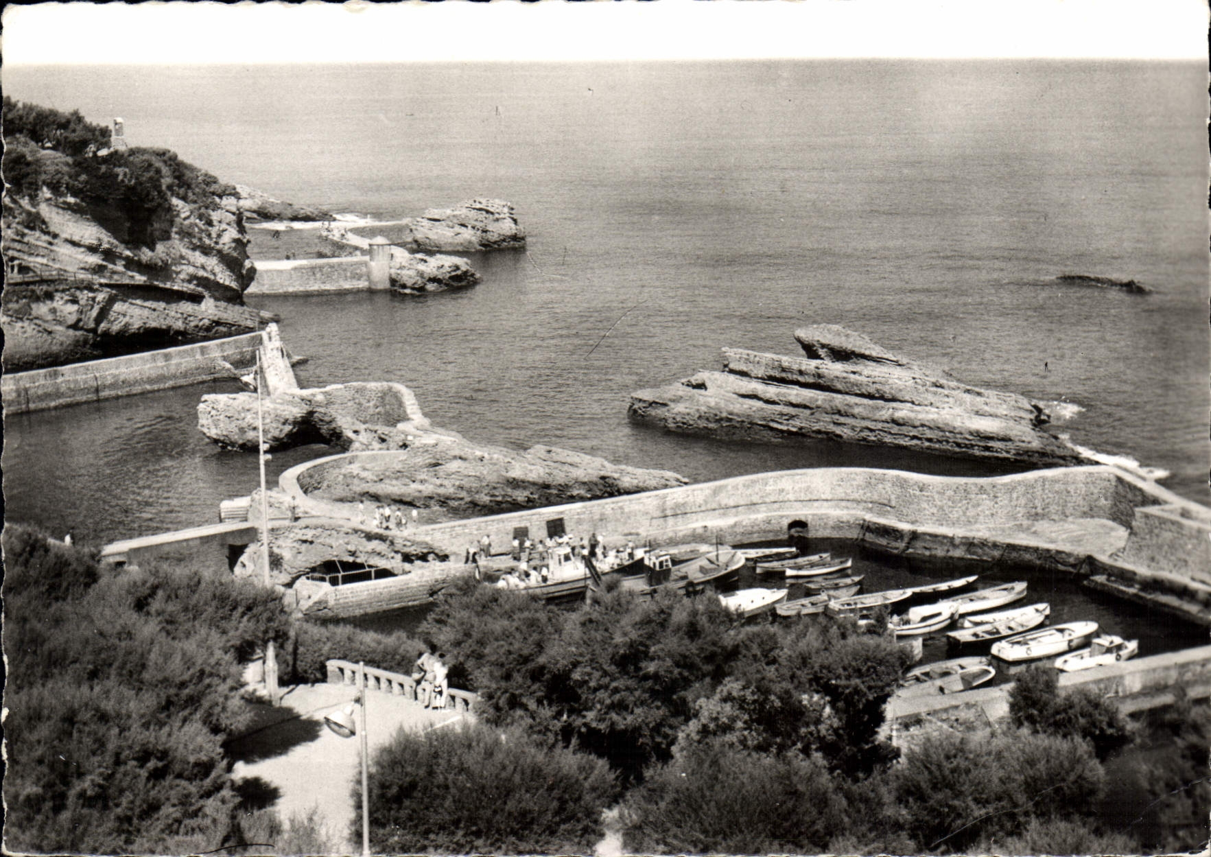 CPSM Biarritz Le Port Des Pecheurs