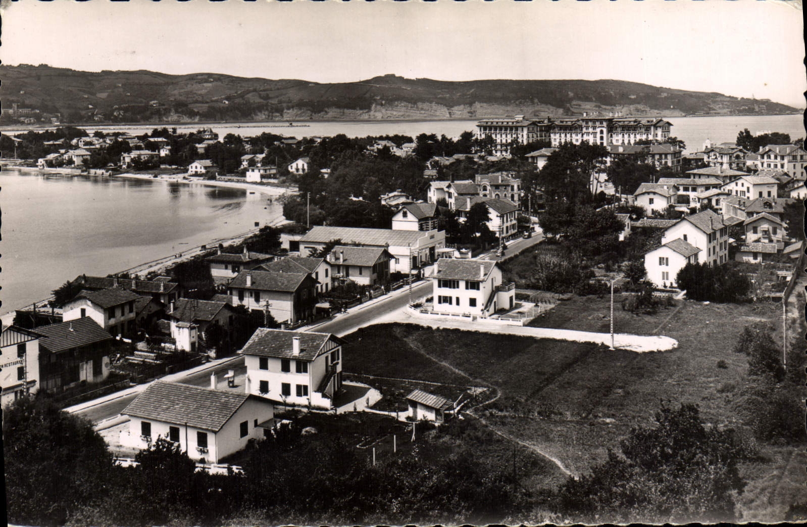 CPA HENDAYE Vue Generale Le Cap Figuier