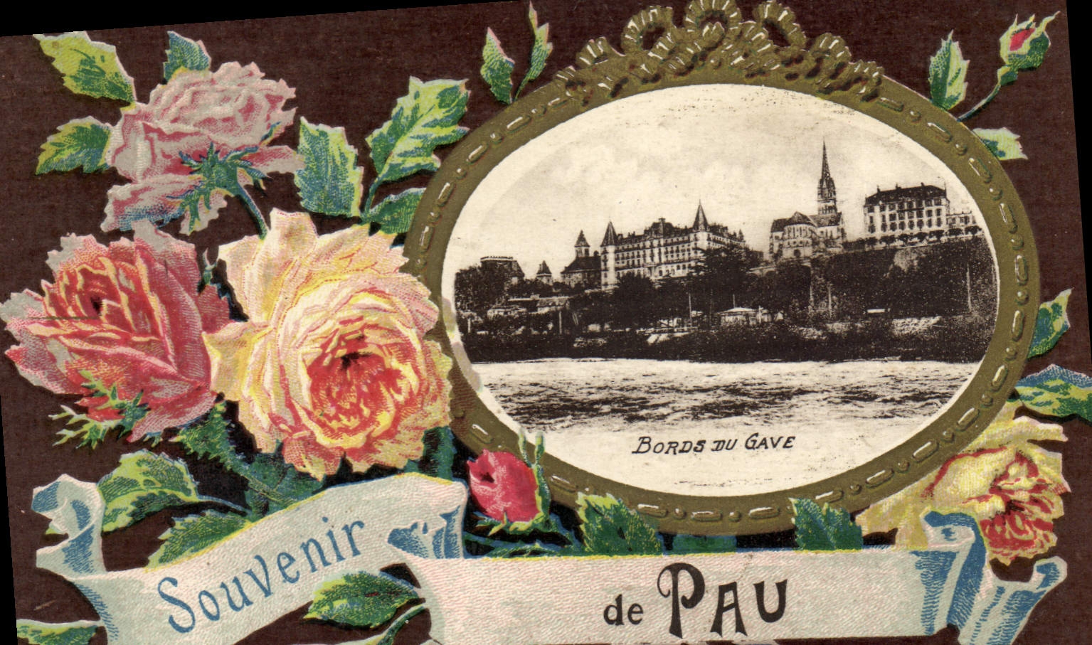 CPA Souvenir De Pau