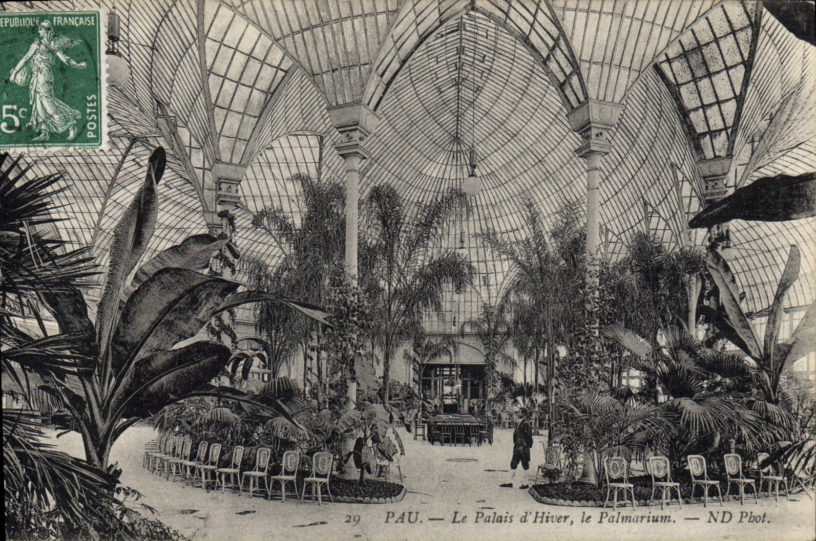 CPA Pau Le Palais D'Hiver Le Palmarium