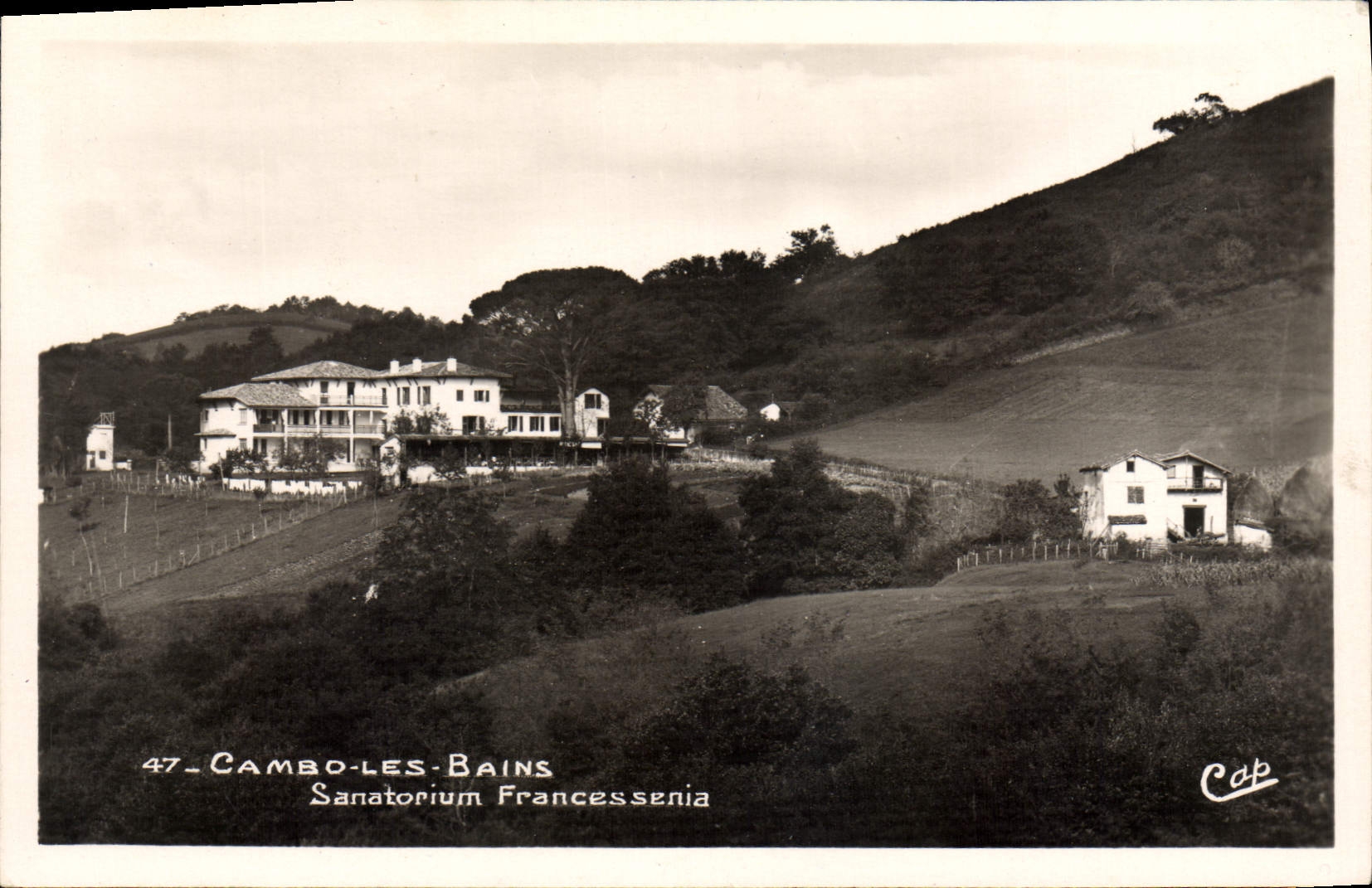 CPA Cambo Les Bains Sanatorium Francessenia