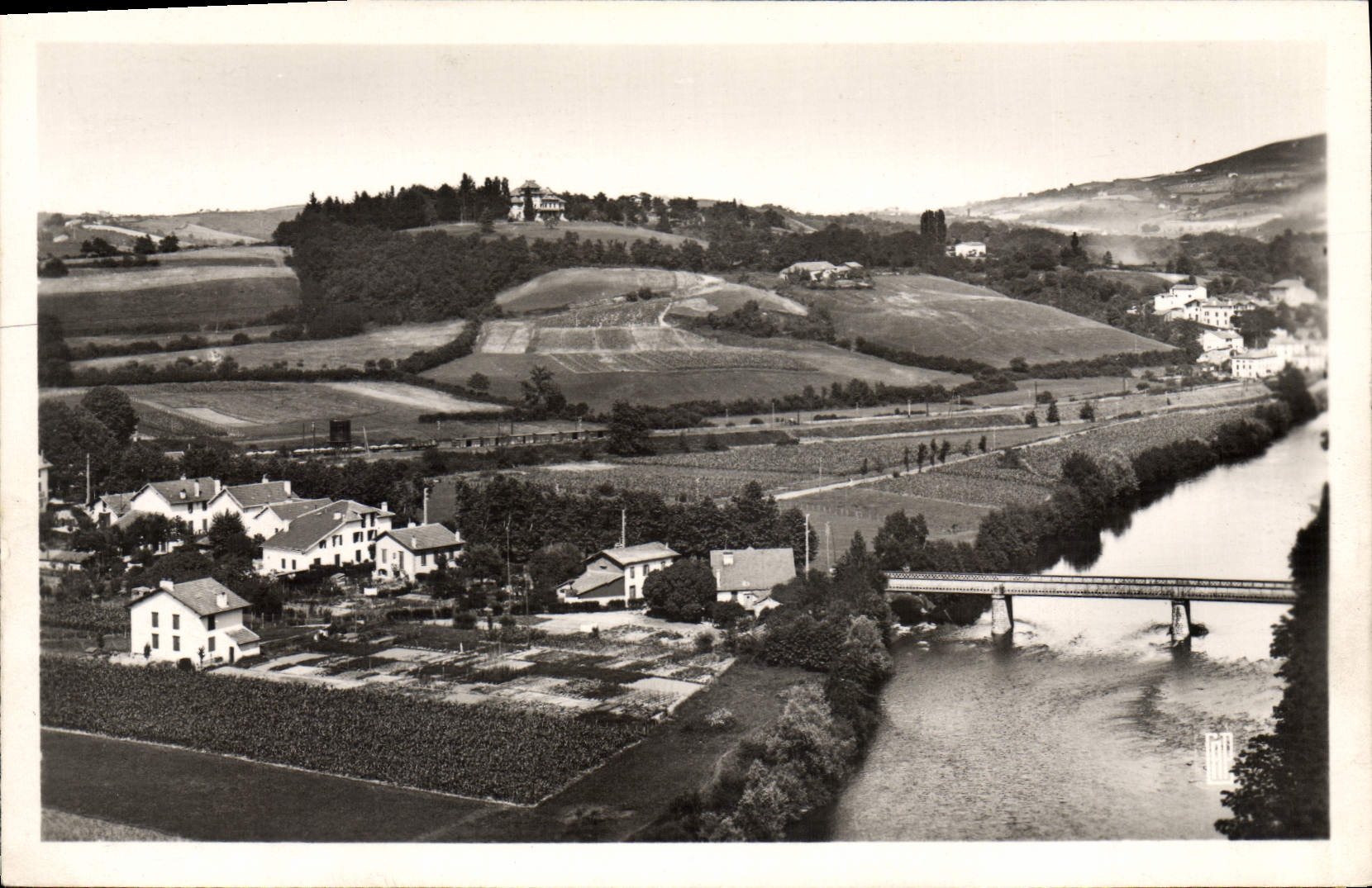 CPA Cambo Les Bains Vue D'Ensemble sur le quartier de la gare