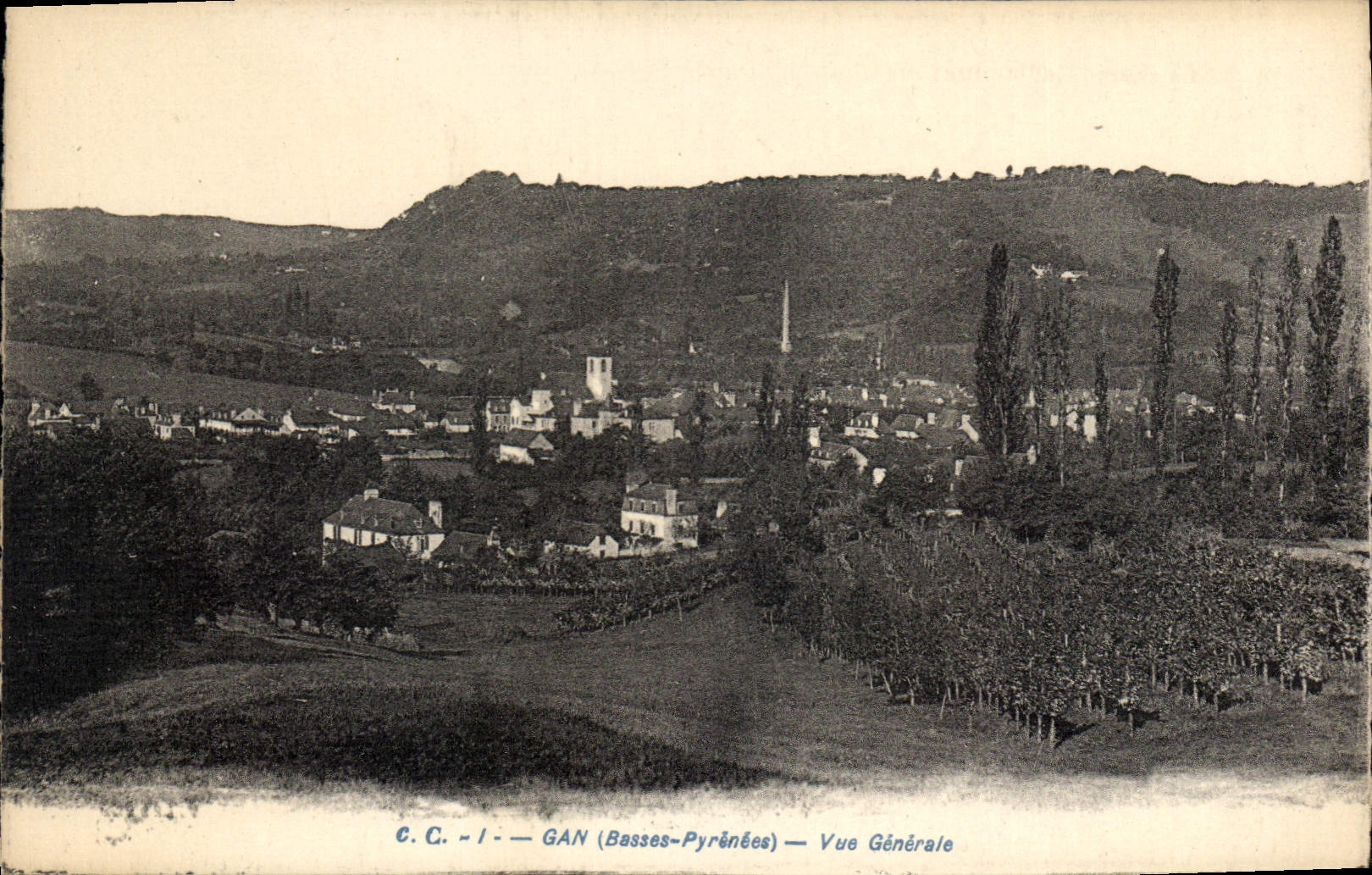 CPA Gan Vue Generale