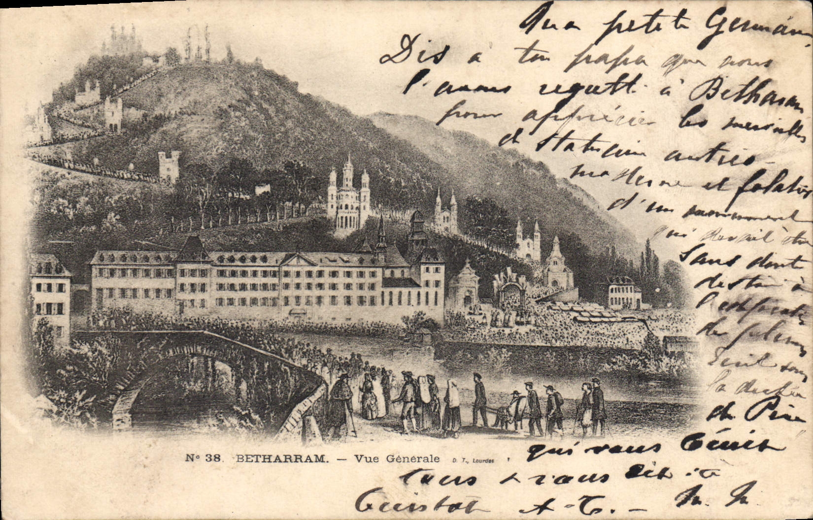 CPA Betharram Vue Generale