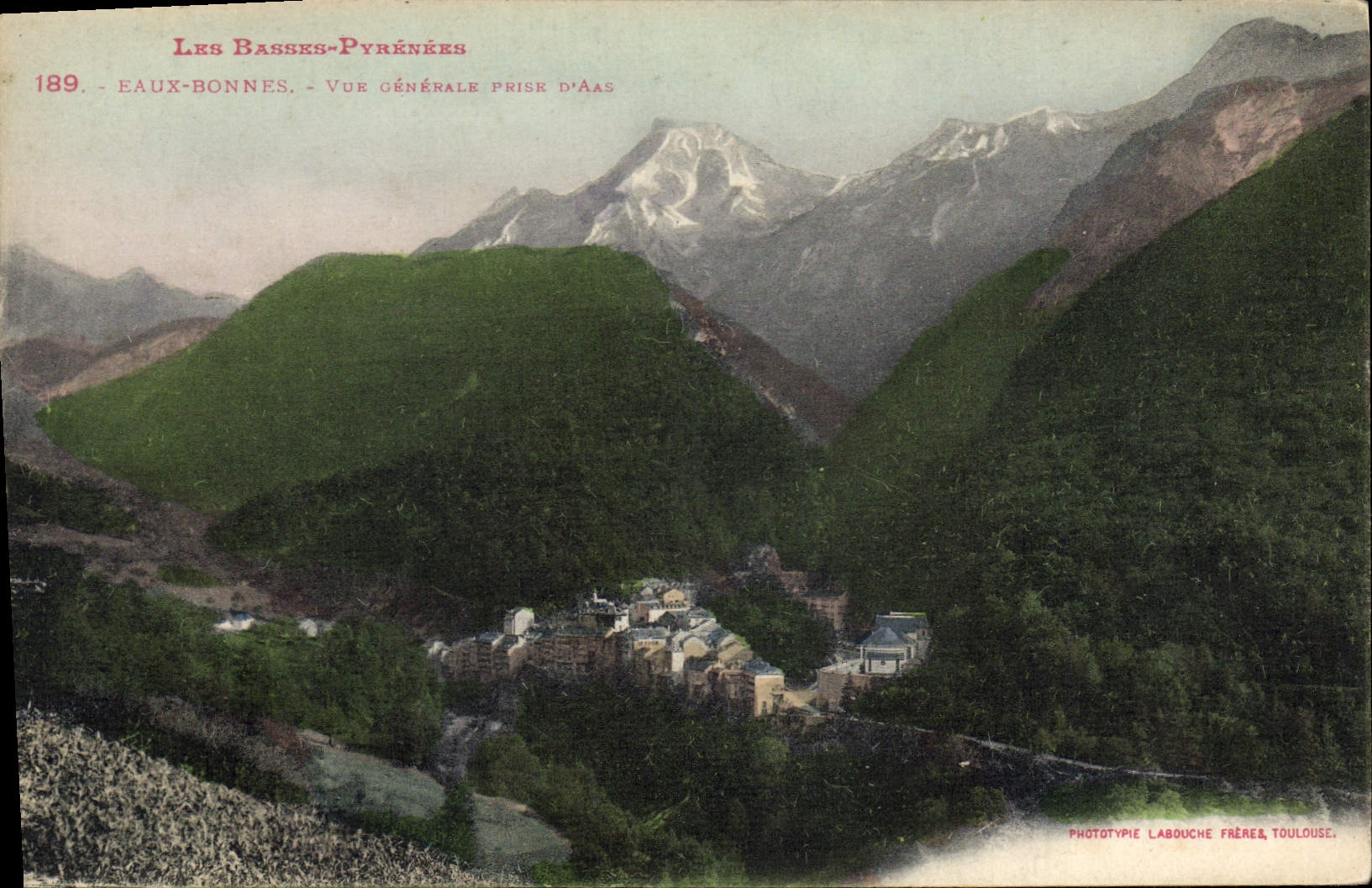 CPA Eaux Bonnes Vue Generale