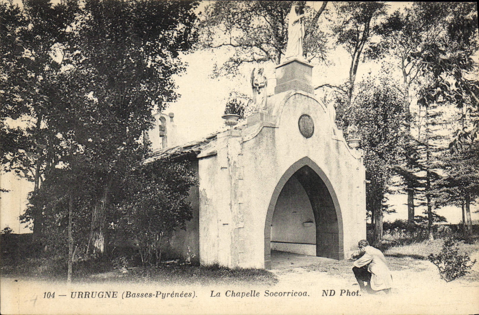 CPA Urrugne La Chapelle Socorricoa
