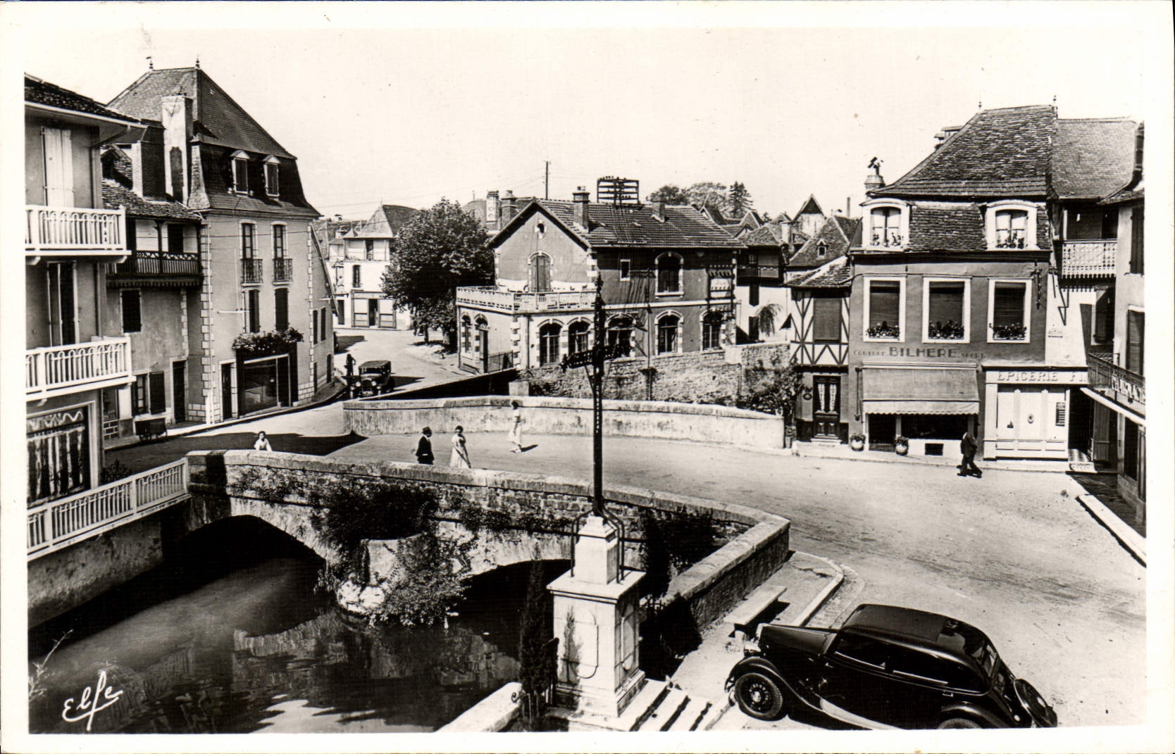 CPA Salies De Bearn Pont Sur Le saleys