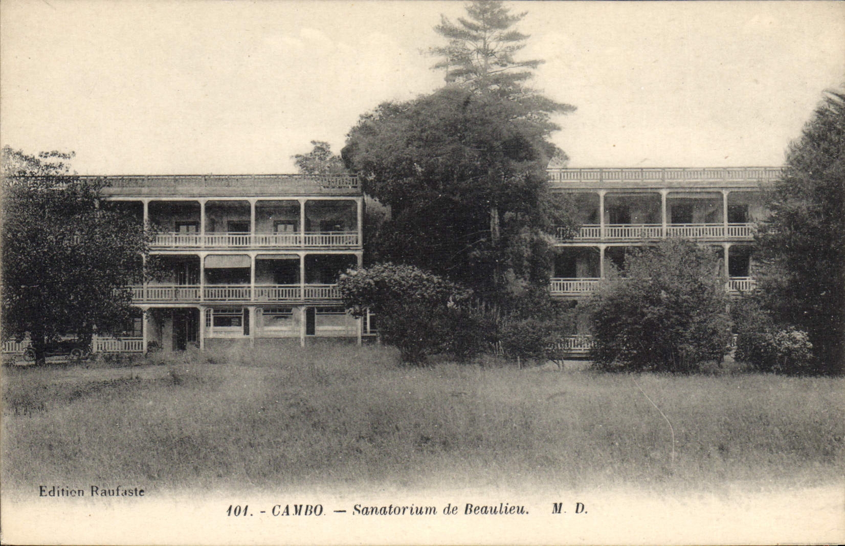 CPA Cambo Sanatorium De Beaulieu