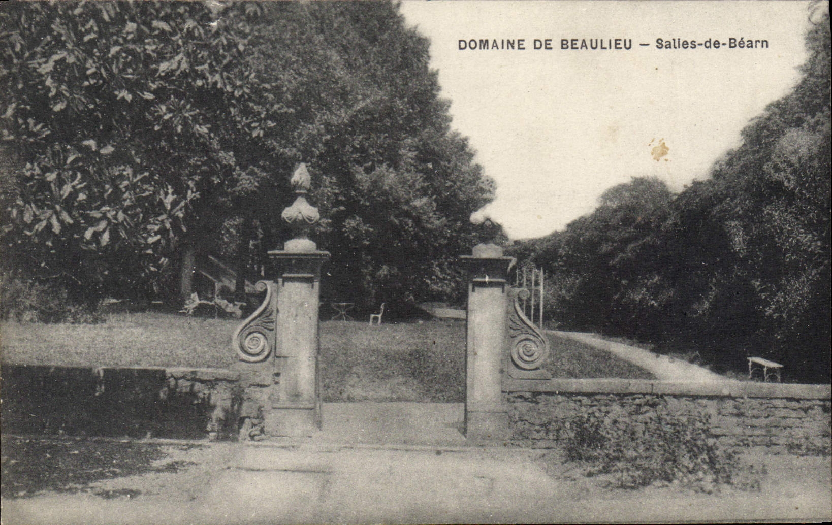 CPA Domaine De Beaulieu Salies De Bearn